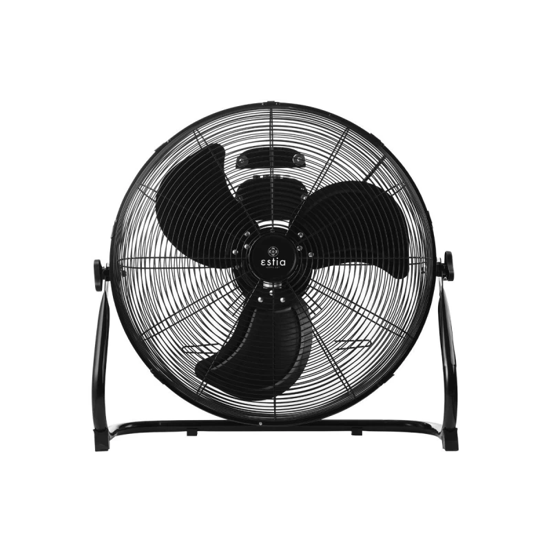 Estia Stormi 40cm 90W Μαύρος Ανεμιστήρας Επιδαπέδιος (06-21559)