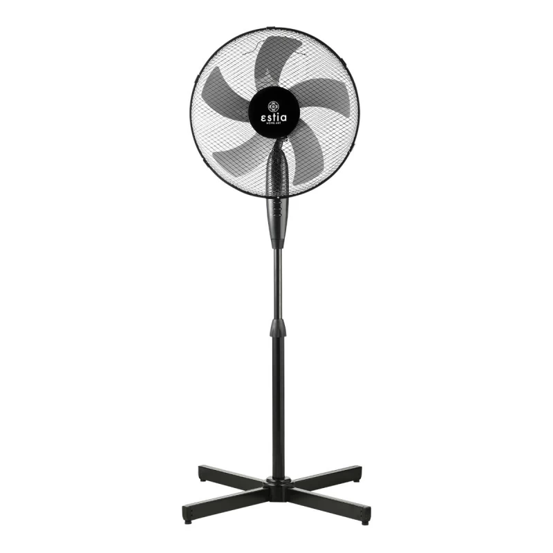 Estia AeroPulse 40cm 50W Μαύρος Ανεμιστήρας ορθοστάτης (06-21481)