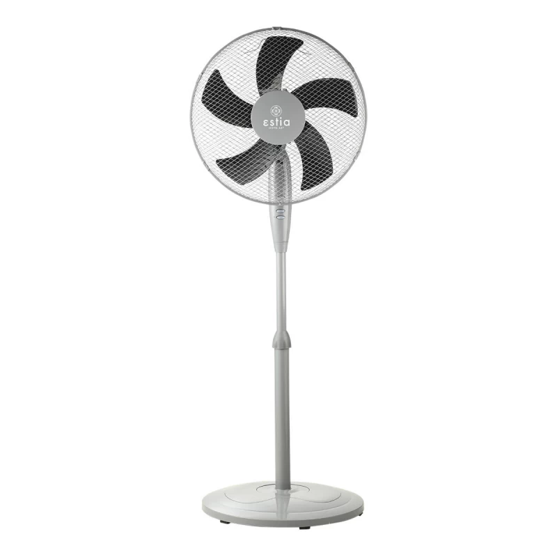 Estia AeroPulse 40cm 50W Στρόγγυλη βάση Γκρί Ανεμιστήρας ορθοστάτης (06-21511)