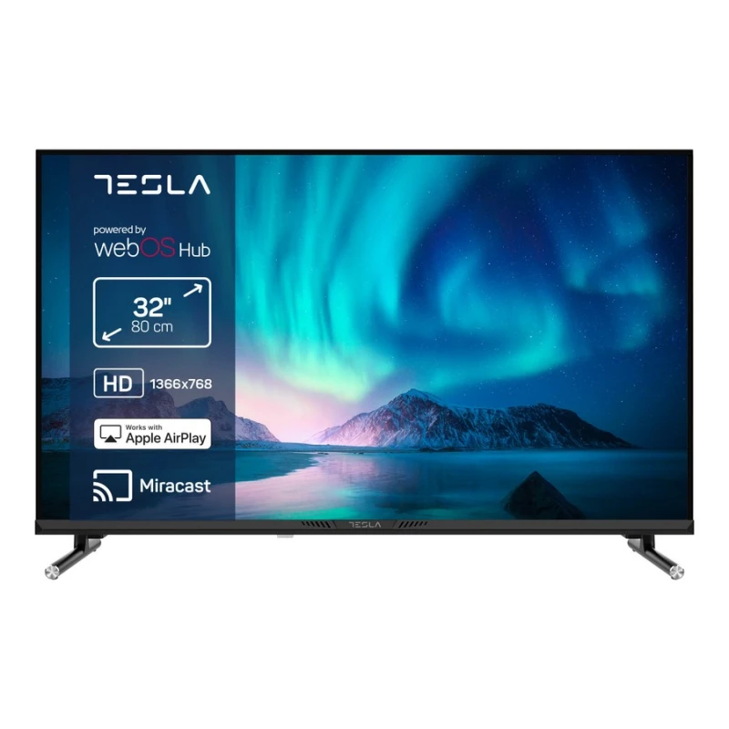 Tesla 32E645BHW 32'' Smart TV HD Ready Τηλεόραση