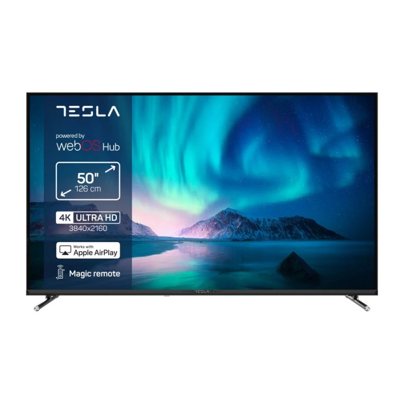 Tesla 50E645BUW 50'' UHD 4K Smart TV Τηλεόραση