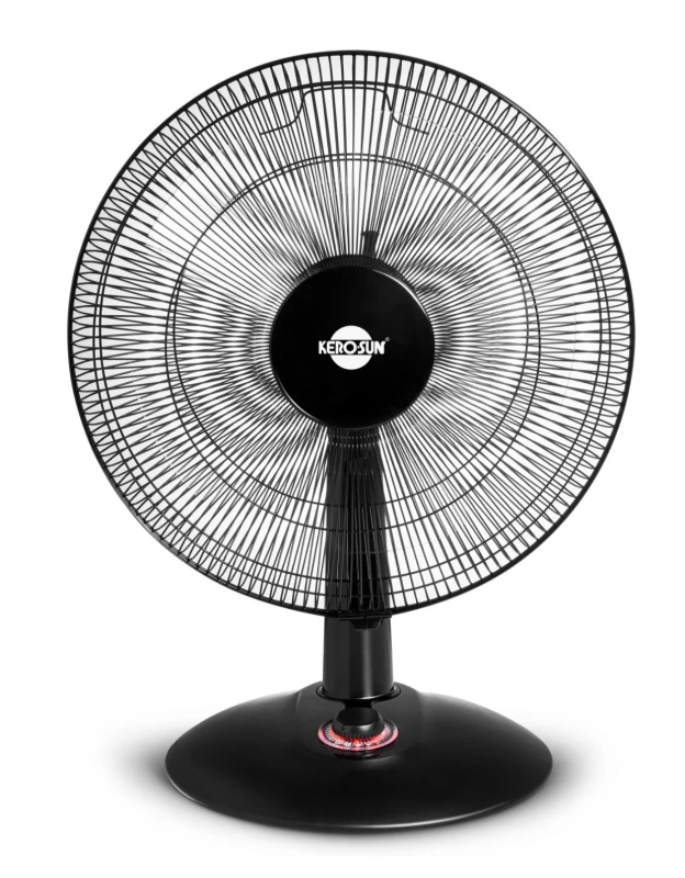 Kerosun KBEL-16JS Μαύρος Επιτραπέζιος Ανεμιστήρας 