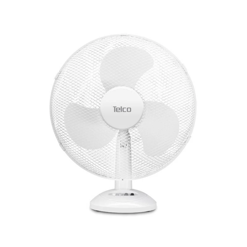 Telco Λευκός Επιτραπέζιος Ανεμιστήρας 40εκ (180060)
