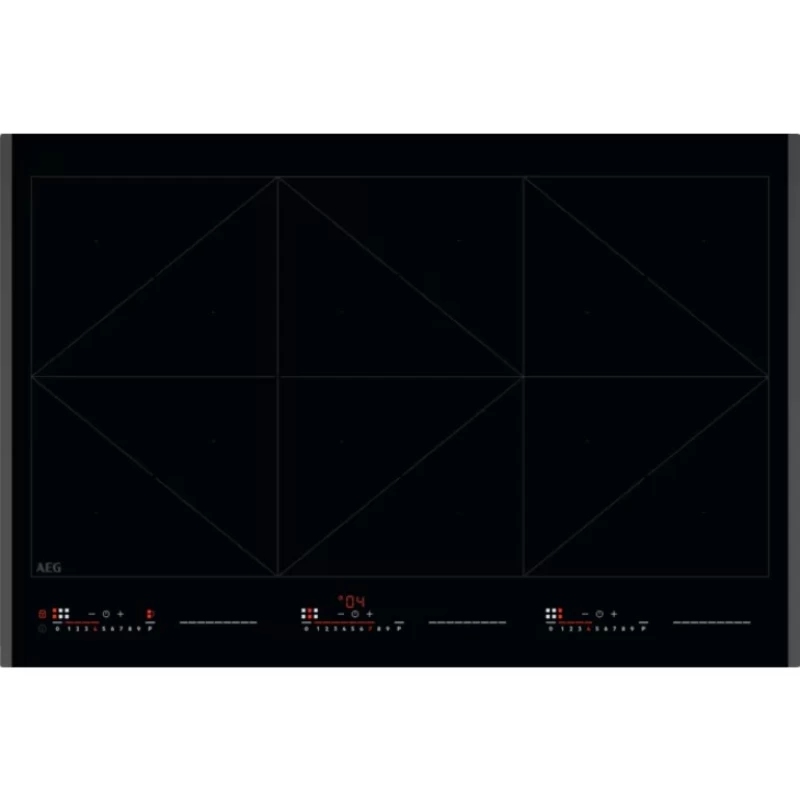 AEG NIR86T08FB 6000 TotalFlex Αυτόνομη Επαγωγική Εστία 80cm (949598296)