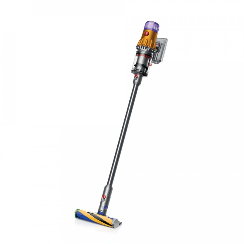 DYSON V12 Detect Slim Absolute Yellow/Iron/Nickel Επαναφορτιζόμενη Σκούπα Stick 448884-01 (87046)