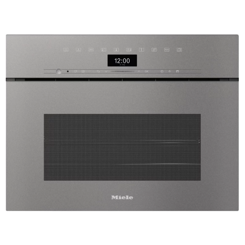 Miele DGC 7440 HCX Pro Γκρι Γραφίτη Εντοιχιζόμενος Συνδυαστικός Φούρνος Ατμού Μικρού Μεγέθους (12099950)