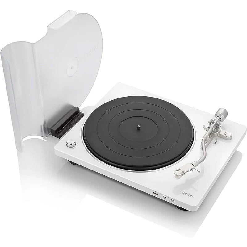 Denon DP-450USB White Πικάπ