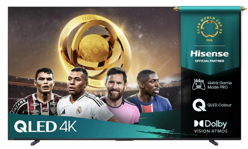 Hisense 100E7Q PRO 100'' QLED 4K UHD Smart TV Τηλεόραση