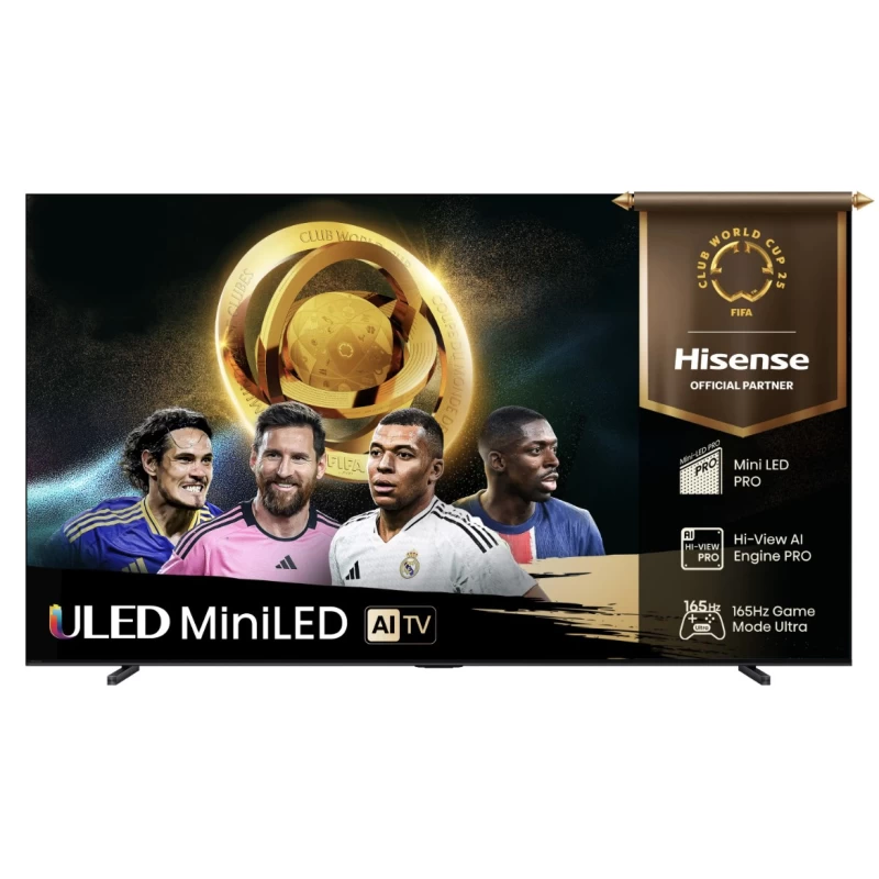 Hisense 100U7Q PRO 100'' 4K UHD Mini LED TV Τηλεόραση