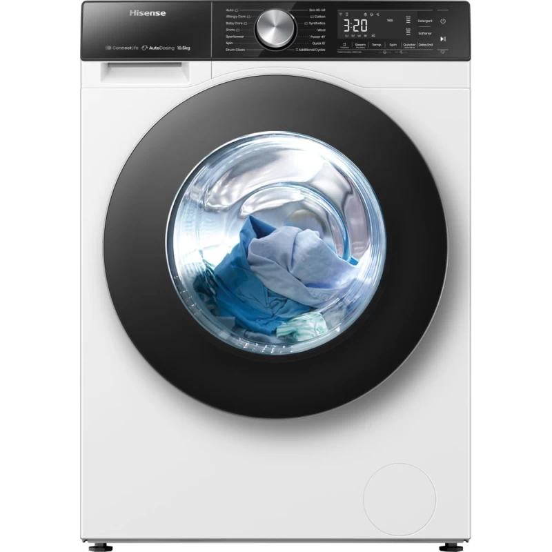 Hisense WF5S1045BW Πλυντήριο Ρούχων 10,5kg