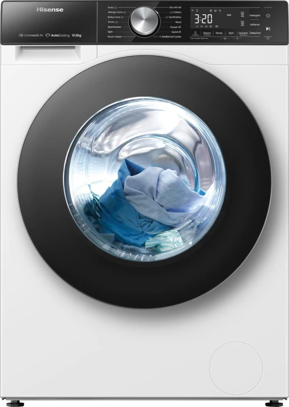 Hisense WF5S1045BW Πλυντήριο Ρούχων 10,5kg