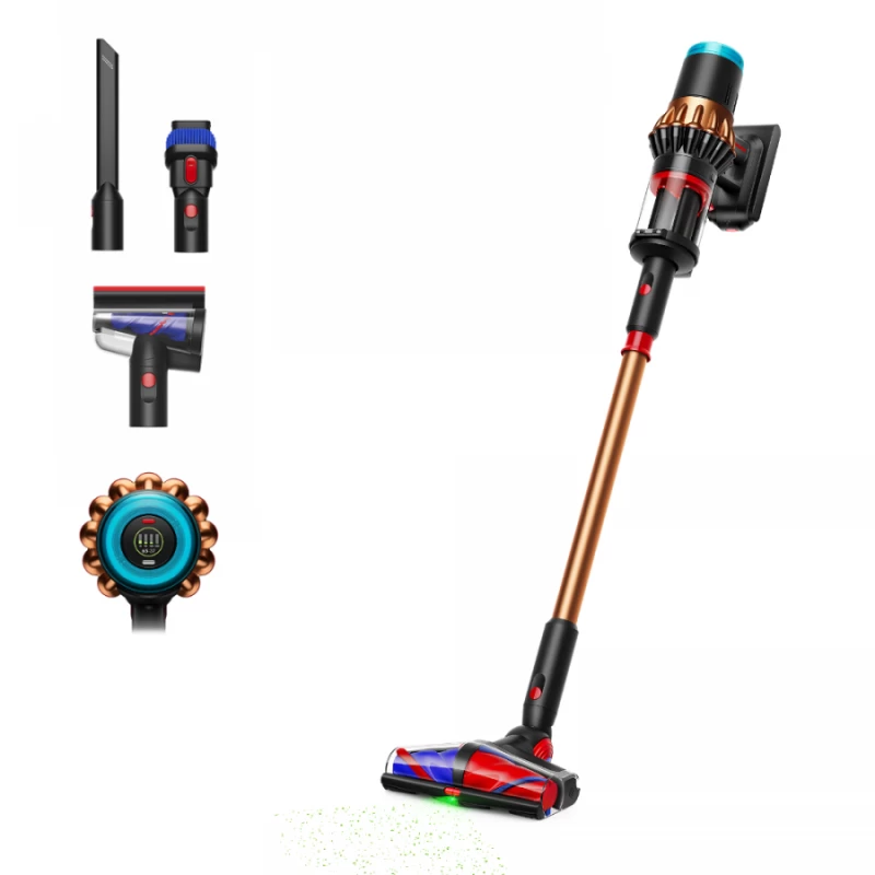 DYSON V16 Piston Animal Matte Black/Copper Επαναφορτιζόμενη Σκούπα Stick 492963-01 (87067)