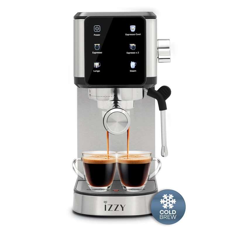 Izzy IZ-6024 Palermo Ημιαυτόματη Καφετιέρα Espresso (224799) 
