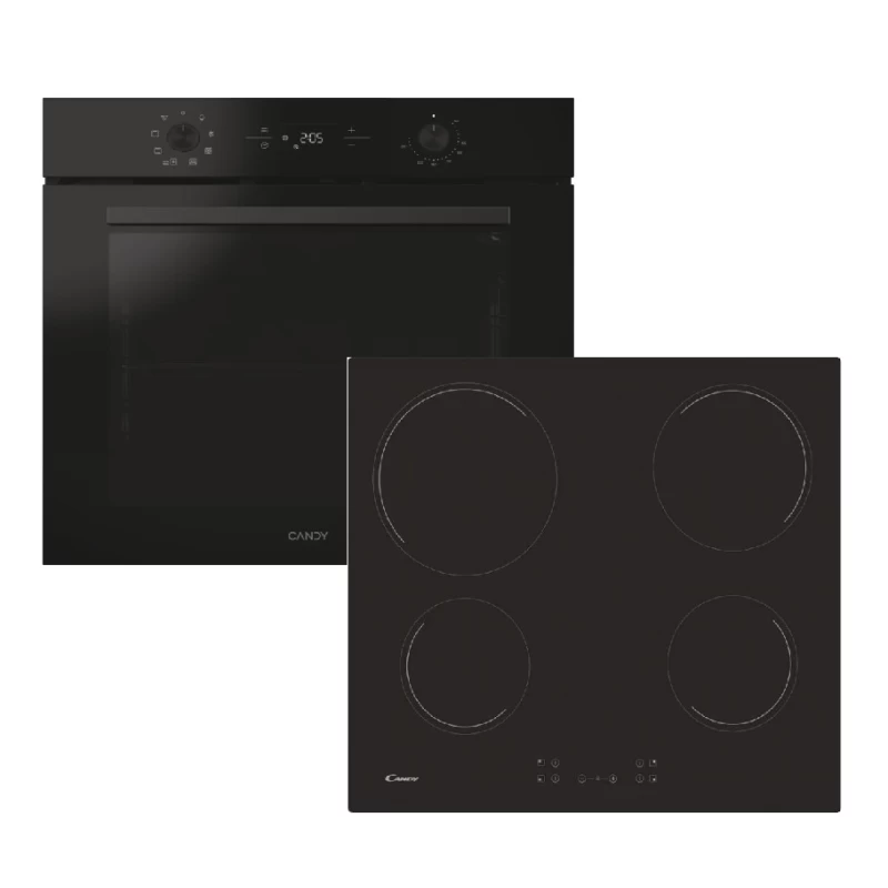 Candy CA6 NP3T3HTB + CH64CCB/4U2 Σετ Φούρνος/Εστία