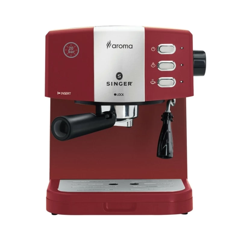 Singer Aroma ES-851R Καφετιέρα Espresso (600238)