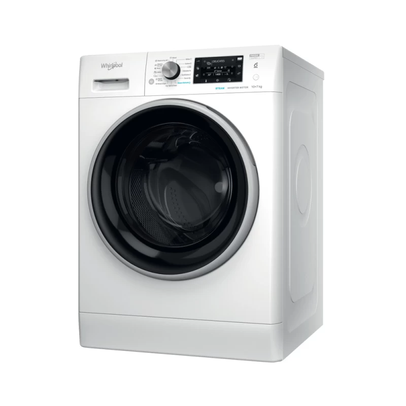 Whirlpool FFWDD 107448 BSV EE Πλυντήριο Στεγνωτήριο