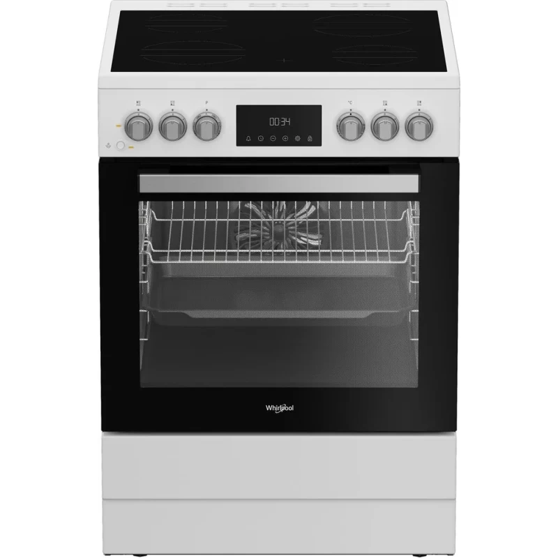 Whirlpool W6V8LCSW Κεραμική Κουζίνα