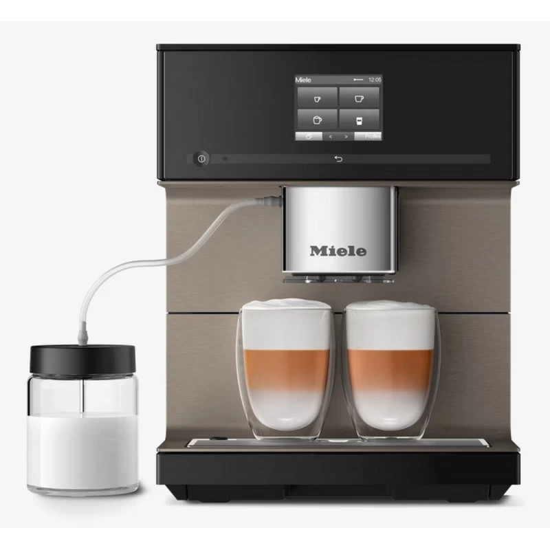 Miele CM 7550 CoffeePassion Μαύρο Obsidian Καφετιέρα Espresso (11025300)