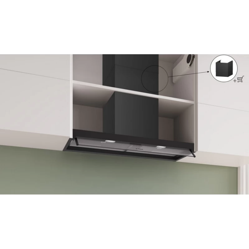 Bosch DBB95CC60 Matt Black Εντοιχιζόμενος Απορροφητήρας Box 90cm