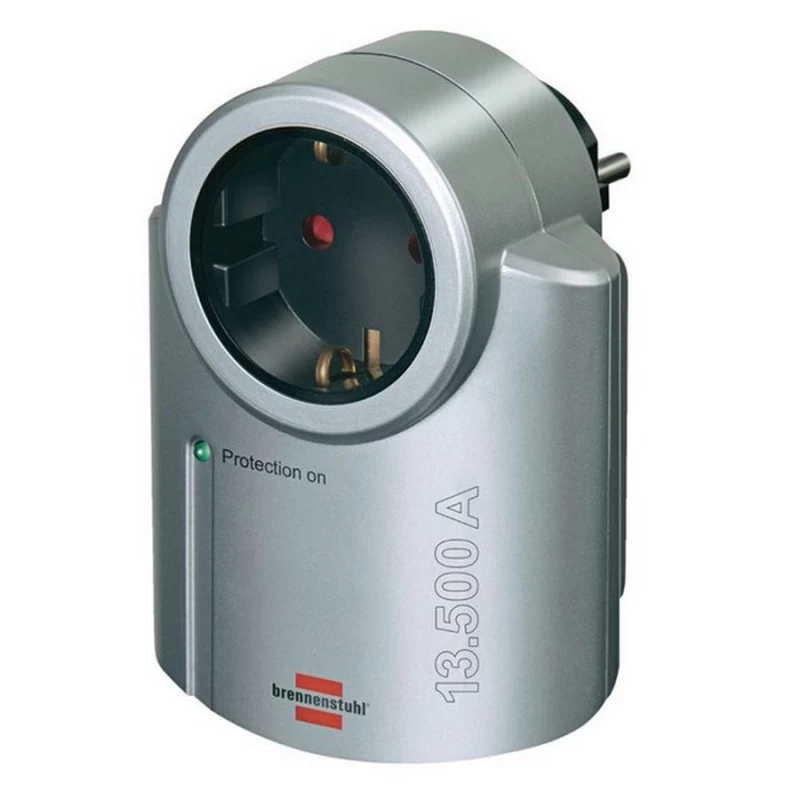 Brennenstuhl Πρίζα Μονή με Προστασία Υπέρτασης (150032)