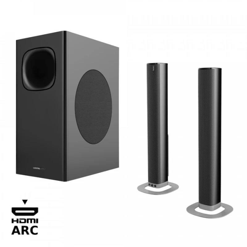 Crystal Audio CASB240HD Bluetooth 2.1ch Soundbar 2-in-1 240W (381155)