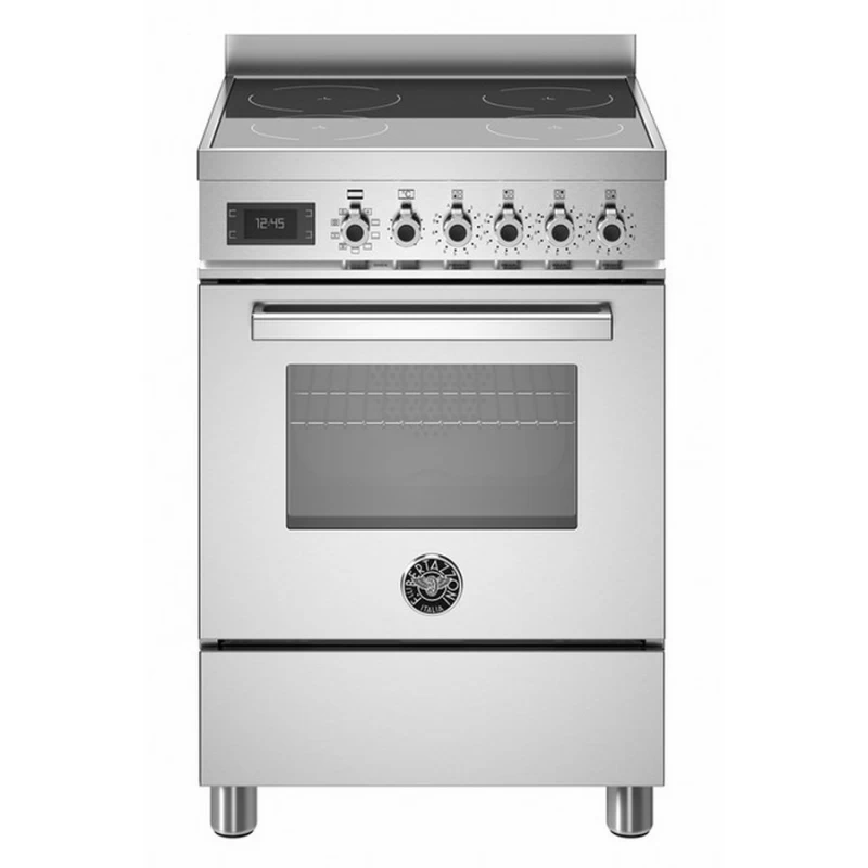 Bertazzoni PRO64I1EXT Inox Επαγωγική Κουζίνα 60cm