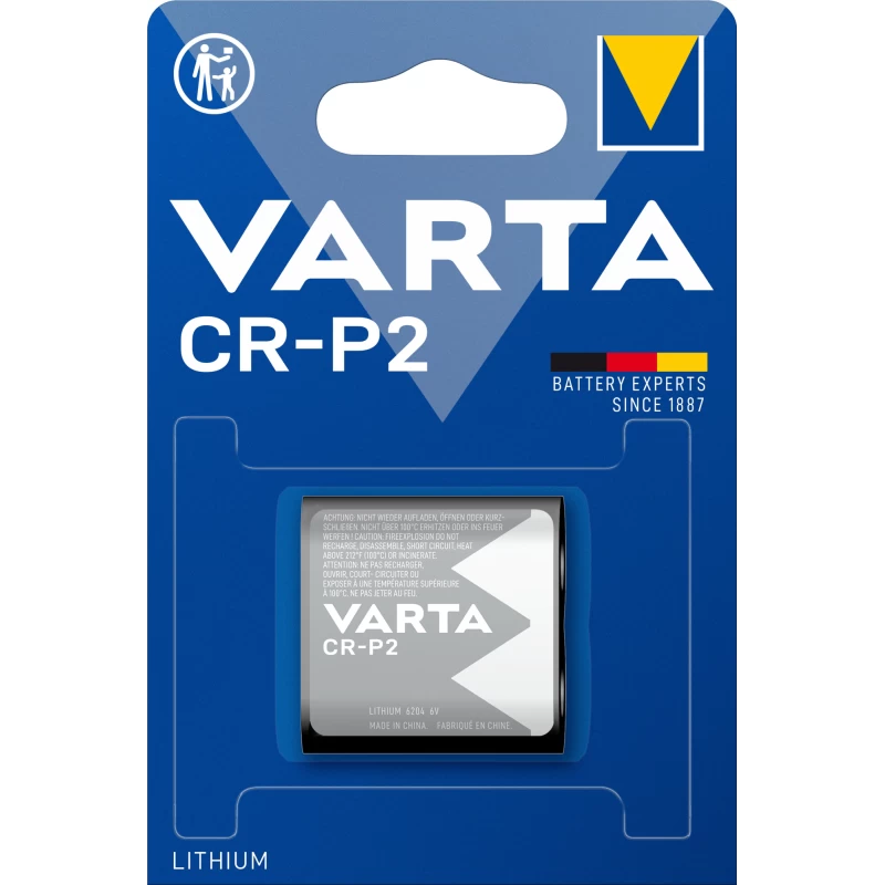 VARTA 6204301401 CR-P2 Photo Blister 1 (12221)