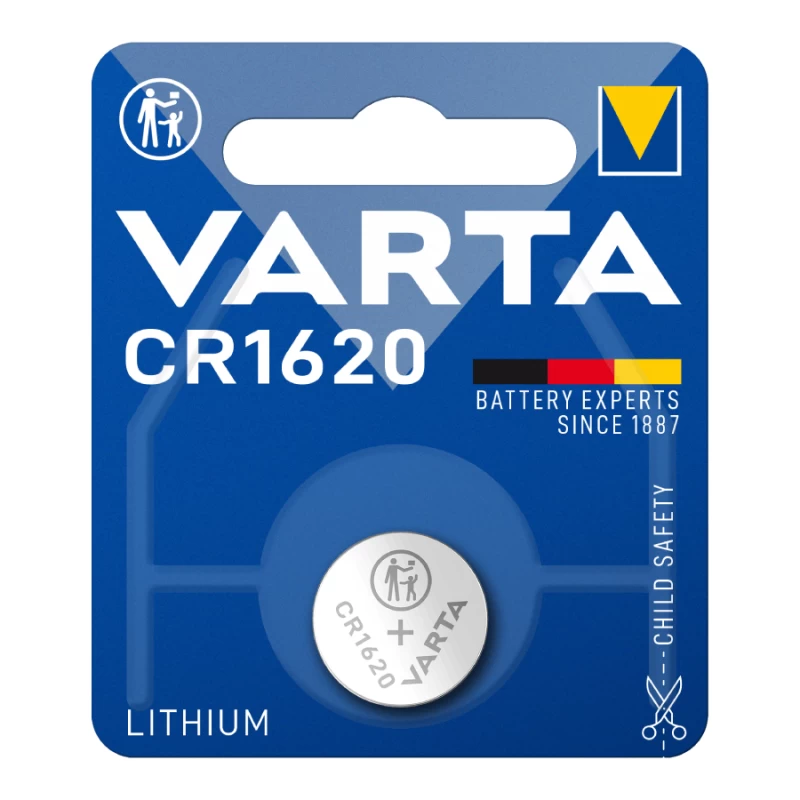VARTA 6620101401 CR 1620 Lithium Blister 1 (127706)
