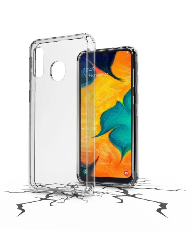 CELLULAR LINE 349522 Clear Duo Θήκη Κινητού Πλαστική Back Cover για Samsung Galaxy A40 Διαφανής (49032)