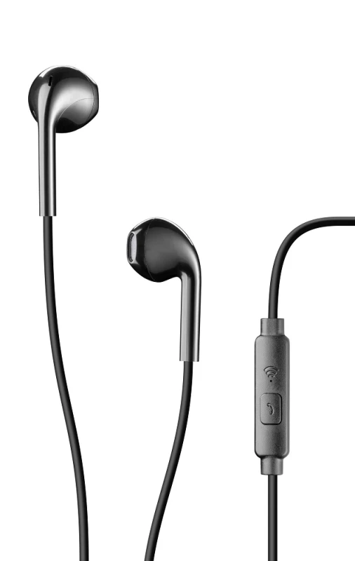 CELLULAR LINE 301001 Handsfree Ακουστικά με βύσμα 3,5mm Capsule Μαύρα (49216)