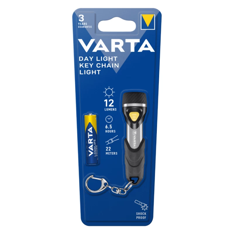VARTA Φακός Μπρελόκ Day Light Key Chain + 1xAAA (123488)
