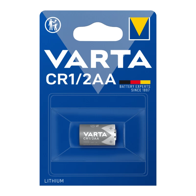 VARTA 6127101401 CR 1/2 AA Lithium Blister 1 (127722)