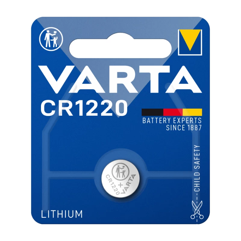VARTA 6220101401 CR 1220 Lithium Blister 1 (127740)