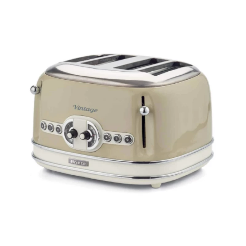 ARIETE 156/03 Φρυγανιέρα Vintage 4 Θέσεων Beige (78420)