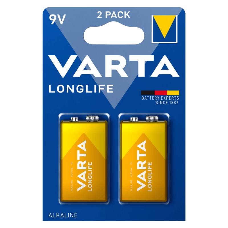 VARTA 4122101412 Longlife 2 x 9V (120333)