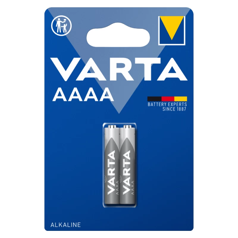 VARTA 4061101402 Alkaline AAAA Blister 2 (120350)