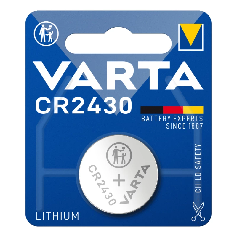 VARTA 6430101401 CR 2430 Lithium Blister 1 (127760)