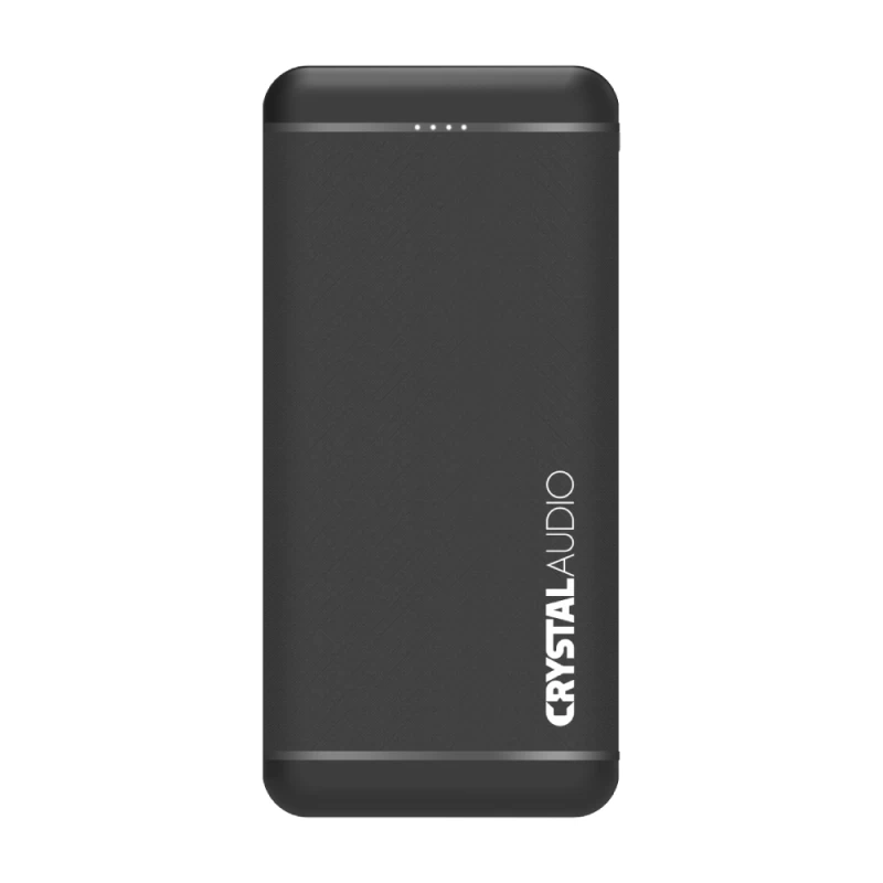 CRYSTAL AUDIO PBK3K POWER BANK 10K mAh DUAL BLACK (381610)