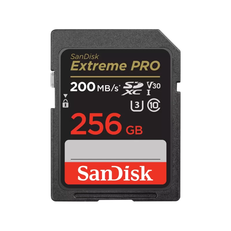 SanDisk Extreme PRO 256GB SDXC UHS-I + 2 years RescuePRO Deluxe SD Card (531683)