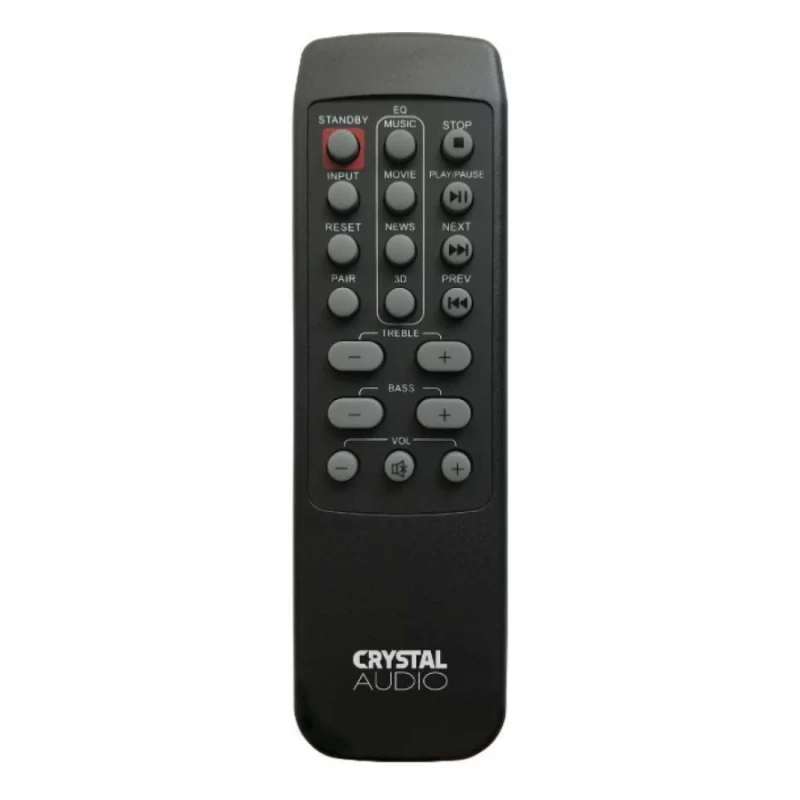 CRYSTAL AUDIO Remote Control for CASB160 CASB240 CASB320 (381196)
