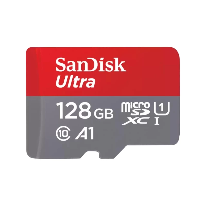 SanDisk SDSQUAB-128G-GN6MA Ultra microSDXC 128GB + SD Adapter 140MB/s  A1 Class 10 UHS-I (532616)