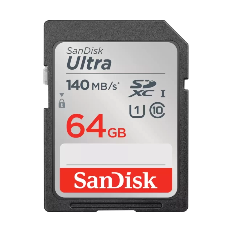 SanDisk SDSDUNB-064G-GN6IN Ultra 64GB SDXC Memory Card 140MB/s SD Card (532605)