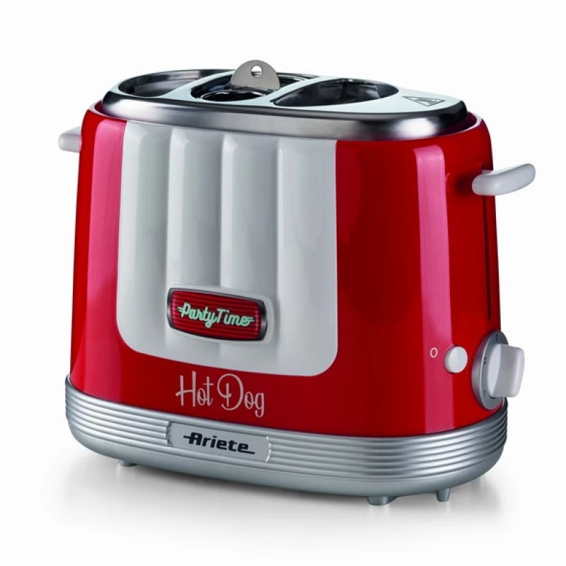 ARIETE 0206/0 Συσκευή για Hot Dog Party Time Red (78440)