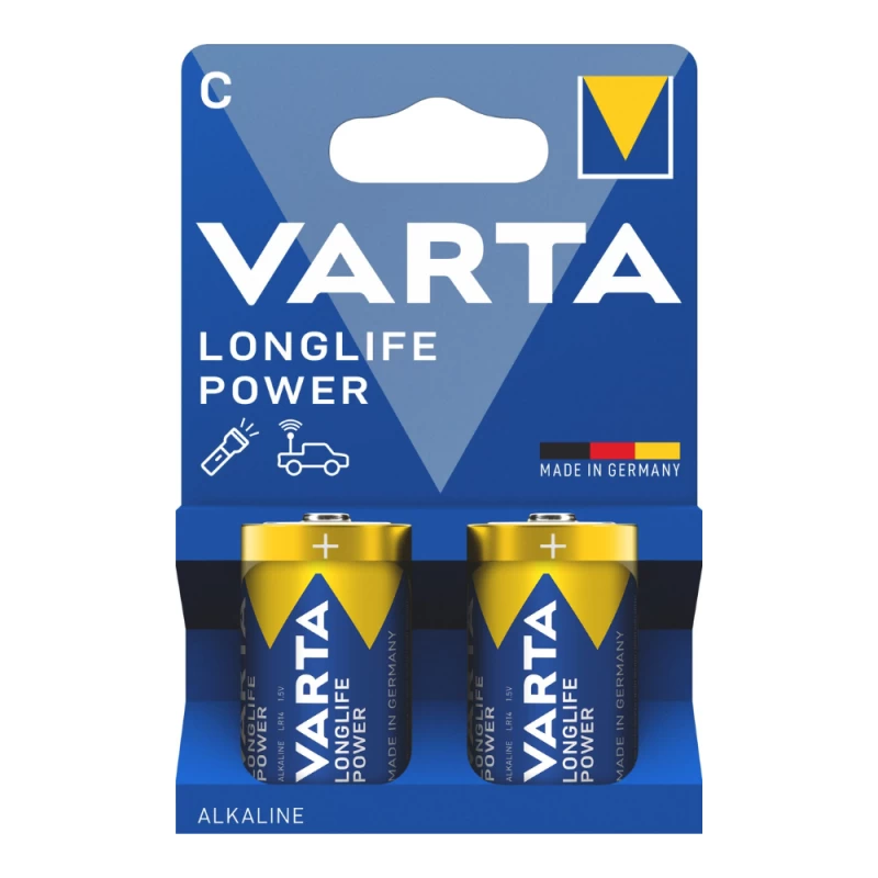 VARTA 4914 συσκ.2 LONGLIFE POWER C (12697)