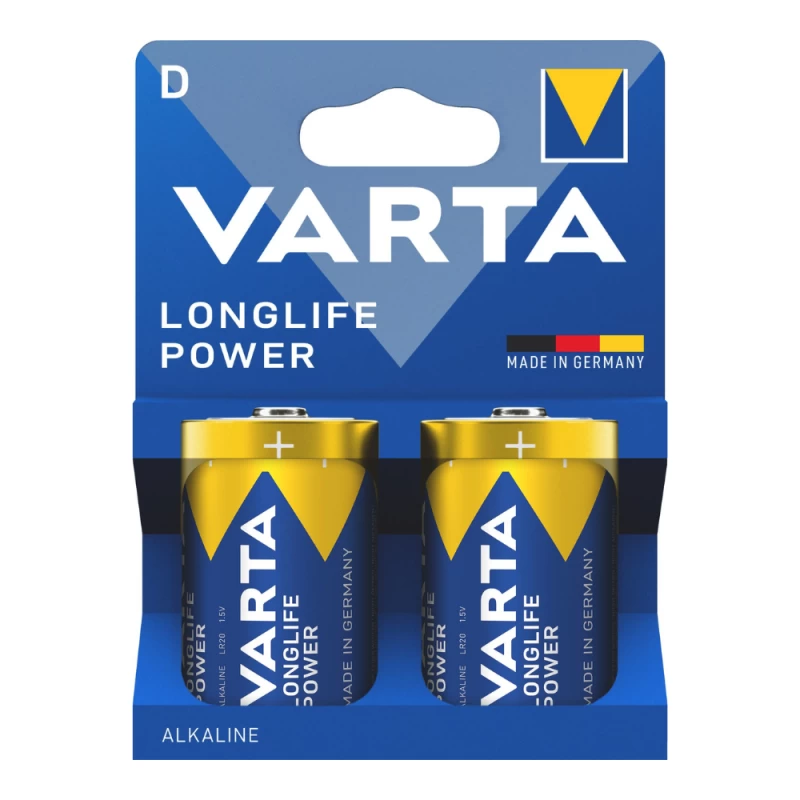 VARTA 4920 συσκ.2 LONGLIFE POWER D (12698)