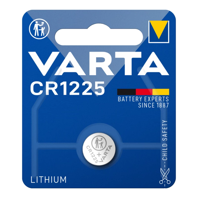 VARTA 6225101401 CR 1225 Lithium Blister 1 (122730)