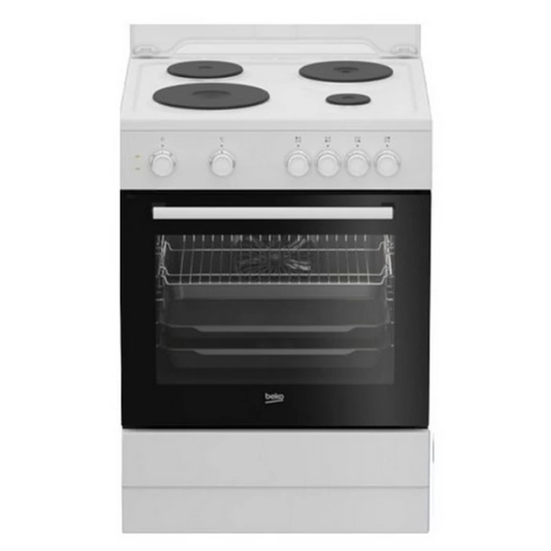 Beko FBM66001GWS Εμαγιέ Κουζίνα Ελεύθερη