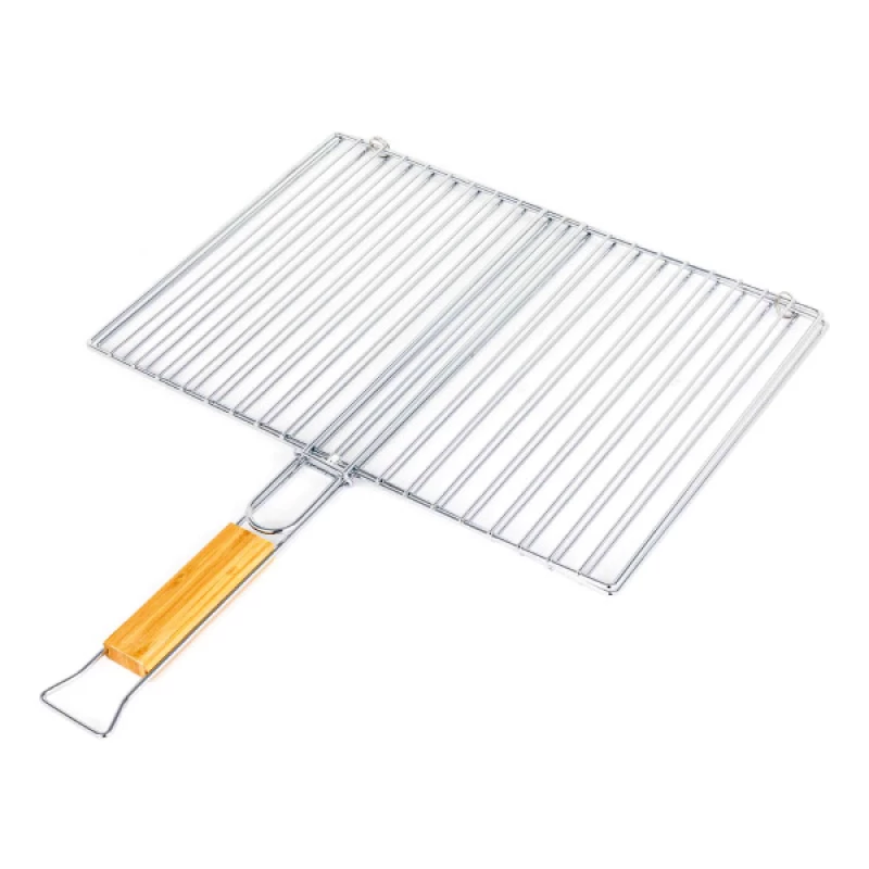 Somagic Διπλή Σχάρα 40x29cm με Ξύλινη Λαβή (450212)