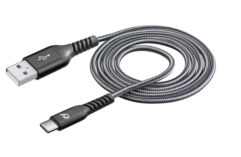 CELLULAR LINE 312373 USB Extreme Καλώδιο Συγχρονισμού και Φόρτισης Type-C (1,2m) Μαύρο (49167)
