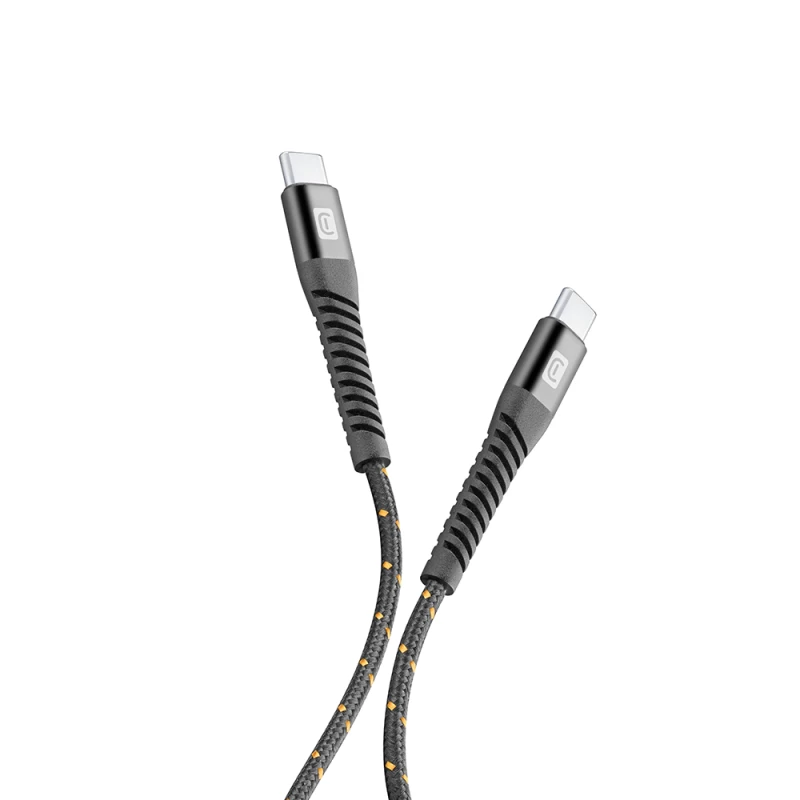 CELLULAR LINE 426063 USB Tetra Force Καλώδιο Συγχρονισμού και Φόρτισης Type-C (2M) Μαύρο (490695)